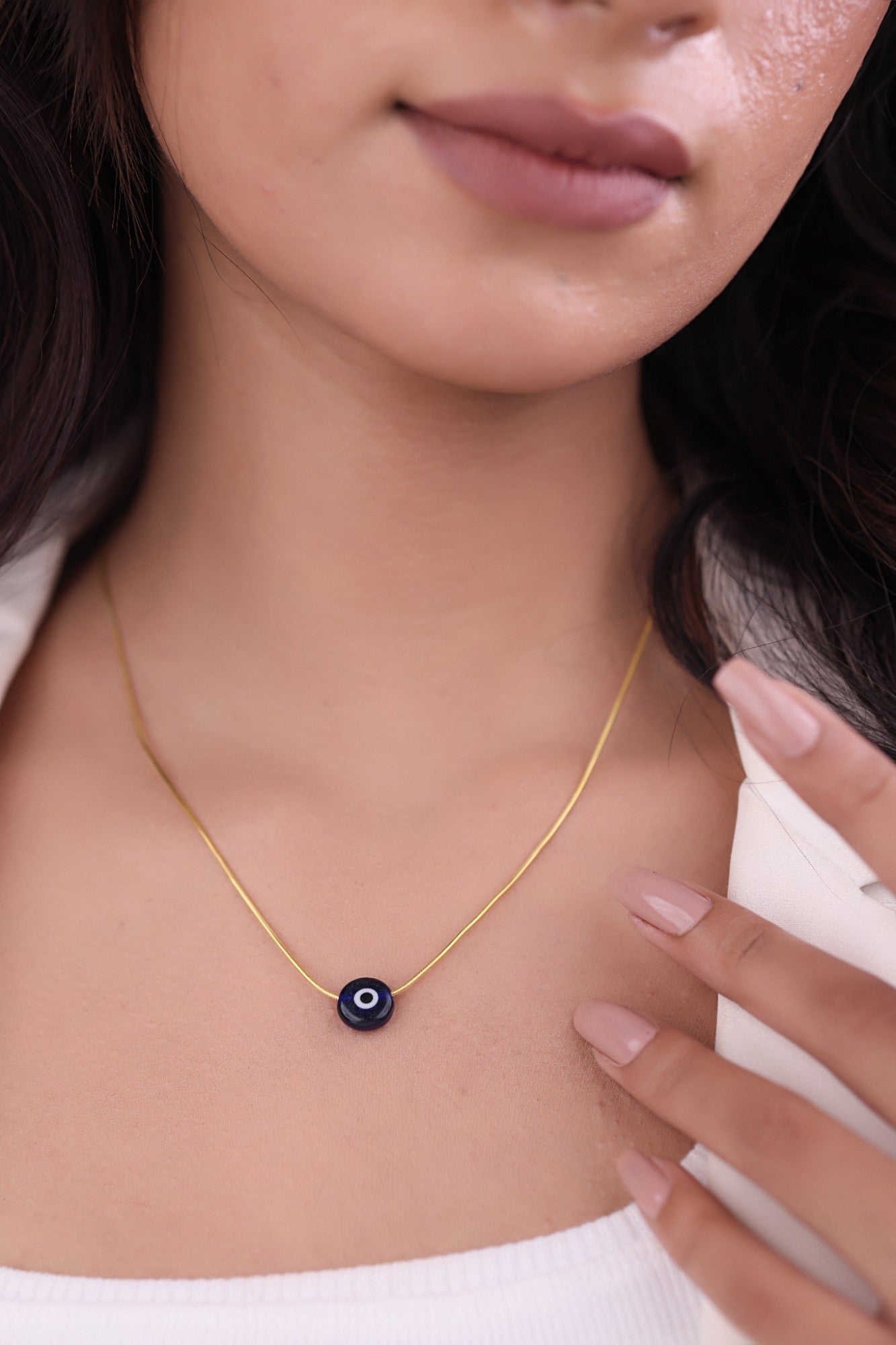 Elegant 925 Sterling Silver Gold Plated CZ Stone Light Weight Pendant for Women By Kesardeep